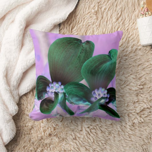 抽象芸術ハナミズキ クッション (ブランケット)