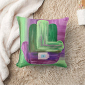 抽象芸術ハムサ枕 クッション (ブランケット)