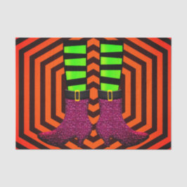 抽象芸術ハロウィーンティッシュペーパー 薄葉紙