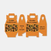 抽象芸術ハロウィーン フェイバーボックス (折り畳みなし)