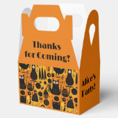 抽象芸術ハロウィーン フェイバーボックス (オープン)