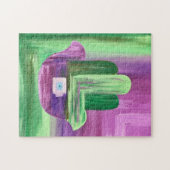 抽象芸術ハンサパズル ジグソーパズル (横)