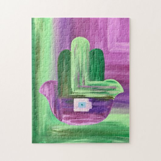 抽象芸術ハンサパズル ジグソーパズル (縦)