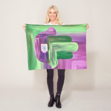 抽象芸術ハンサフリースブランケット