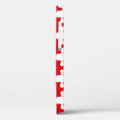 抽象芸術ハンドスケッチレトロ70s幾何タイルサー Case-Mate iPhoneケース (裏面 / 左)