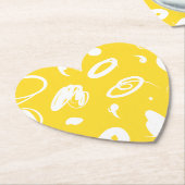 抽象芸術ハンドドローイラスト紙コースター ペーパーコースター (アングル)