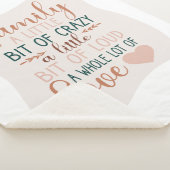 抽象芸術ハンドレターテラコッタファミリー引用文 シェルパブランケット (3/4)