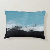 抽象芸術ハンド絵を描ランド アクセントクッション (裏面)