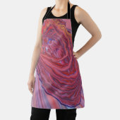 抽象芸術ハートデザインオールオーバープリントエプロン エプロン (インサイチュ)