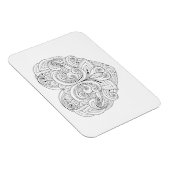 抽象芸術ハートドードル マグネット (右側)