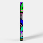 抽象芸術ハートiPhone 15ケース Case-Mate iPhoneケース (裏面 / 右)