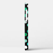 抽象芸術ハーフトーンの背景パターン幾何共有 Case-Mate iPhoneケース (裏面 / 左)