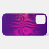 抽象芸術ハーフトーングラデーション。背景鮮やか、WI Case-Mate iPhoneケース (裏面 (横))