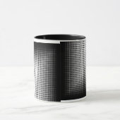 抽象芸術ハーフトーンマグ マグカップ (中央)