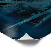 抽象芸術バイオリンイラストレーション ポスター (コーナー)