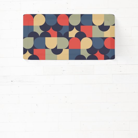 抽象芸術バウハウススタイル 横断幕 (インサイチュ)