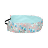 抽象芸術バウハウスハーフモダンランポップ・アートのズアートパターン アスレチックヘッドバンド (左)