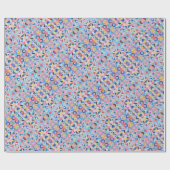 抽象芸術バウハウスパターンアートラッピング紙 ラッピングペーパー (フラット)