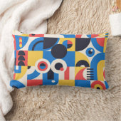 抽象芸術バウハウス装飾用クッション/クッション ランバークッション (ブランケット)