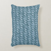 抽象芸術バスケット織りパターン | アクセントクッション (正面(垂直))