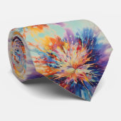 抽象芸術バスト・オブ・カラー・ネックタイ ネクタイ (ロール)