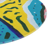 抽象芸術バタフライアート カッティングボード (角)