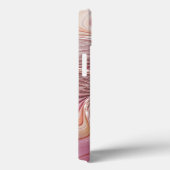 抽象芸術バタフライカラフルフラクタルアートモノグラム Case-Mate iPhoneケース (裏面 / 右)