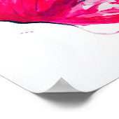 抽象芸術バタフライプレミアムキャンバスポスター(8x10) ポスター (角)