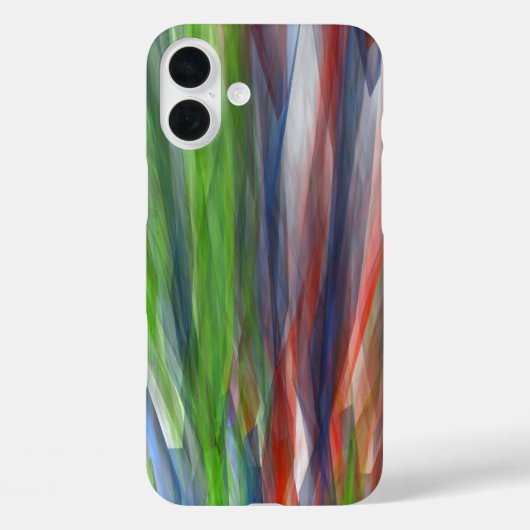 抽象芸術バックグラウンドとカラフル結晶 Case-Mate iPhoneケース (裏面)