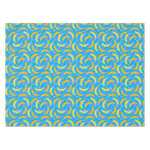 抽象芸術バナナパターン テーブルクロス (正面(横))