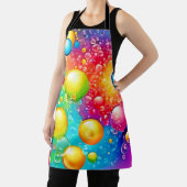 抽象芸術バブルアート エプロン (インサイチュ)