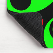 抽象芸術バブル01 - V2 マウスパッド (コーナー)