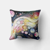 抽象芸術バブル クッション (裏面)