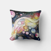 抽象芸術バブル クッション (正面)