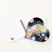 抽象芸術バブル ノートブック (内部)