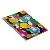 抽象芸術バブル ノートブック (右側)