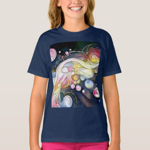 抽象芸術バブル Tシャツ