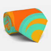 抽象芸術バブルV ネクタイ (ロール)