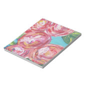 抽象芸術バラノートブック ノートパッド (回転)