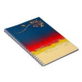 抽象芸術バラノート ノートブック (右側)