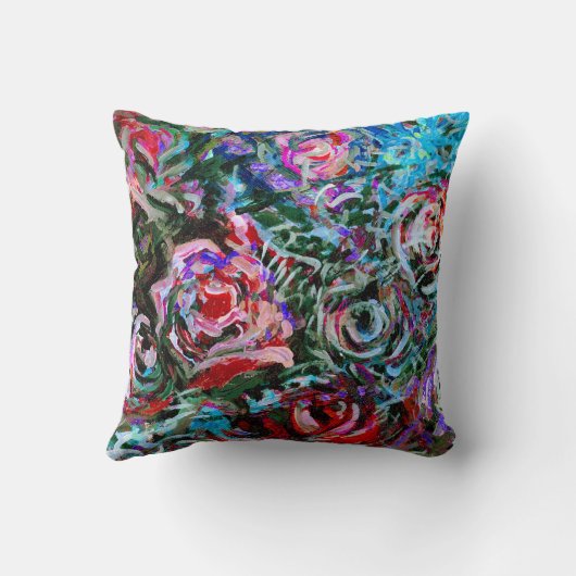 抽象芸術バラバイアレクサンドラ調理師 クッション (裏面)