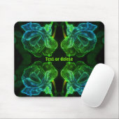 抽象芸術バラファンタジーパーソナライズされた花 マウスパッド (マウス)