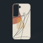 抽象芸術バランスダンス電話ケース SAMSUNG GALAXY S22ケース<br><div class="desc">流れる型枠は、抽象芸術のシンプルさの中で優雅な強さと繊細なバランスの人生を表す姿勢と動きで踊る。</div>
