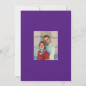 抽象芸術バラ縁ど招待状 招待状 (裏面)