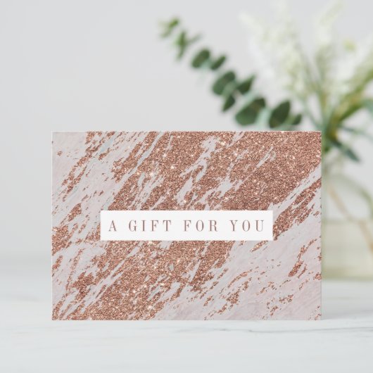 抽象芸術バラ金ゴールドパターン証明書 (スタンド正面)