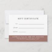 抽象芸術バラ金ゴールドパターン証明書 (裏面)