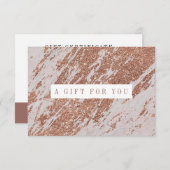 抽象芸術バラ金ゴールドパターン証明書 (正面/裏面)