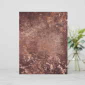 抽象芸術バラ金ゴールド質感スクラップブック紙シート (スタンド正面)