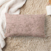 抽象芸術バラ金ゴールド ランバークッション (ブランケット)