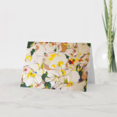 抽象芸術バラ カード (正面)